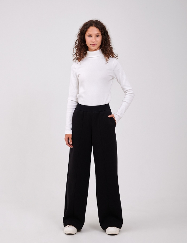 Брюки для дівчинки SMIL 115722-1 Чорний - изображение 2