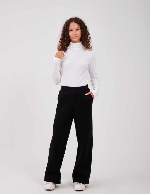 Штани для дівчинки SMIL 115726-1 Чорний - изображение 1