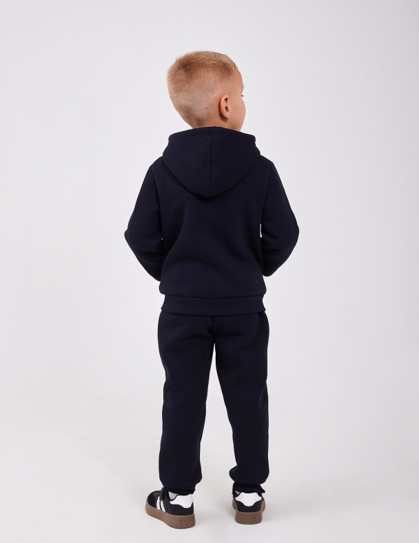 Комплект для хлопчика (толстовка + штани ) для хлопчика SMIL 117545-1 Темно-синій - изображение 2