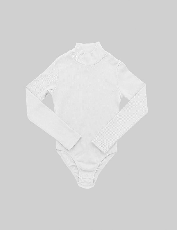 Боди-гольф для девочки SMIL 102777-2s Белый - изображение 3