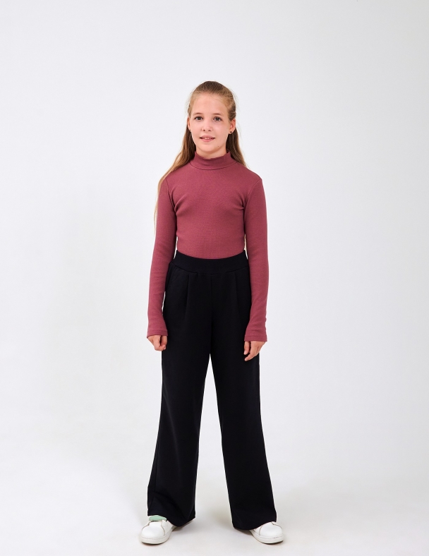 Боди-гольф для девочки SMIL 102778-2s Сливовый - изображение 1