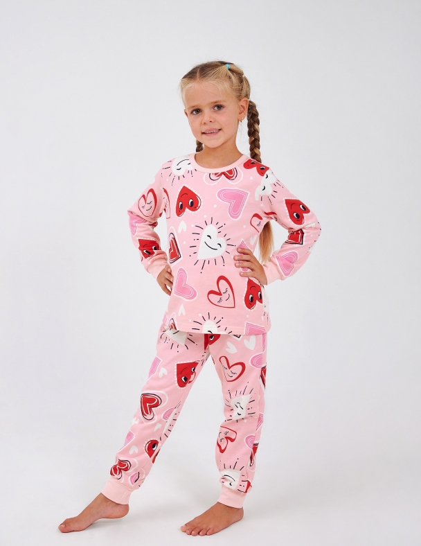 Піжама для дівчинки SMIL 104858-1-2s Малюнок - изображение 2
