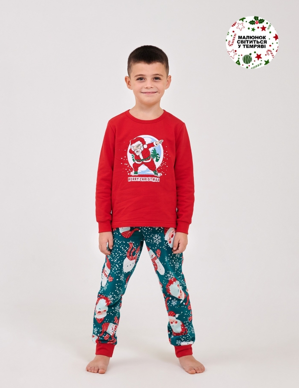 Пижама унисекс SMIL 104548-1 Красный 1 - изображение 1