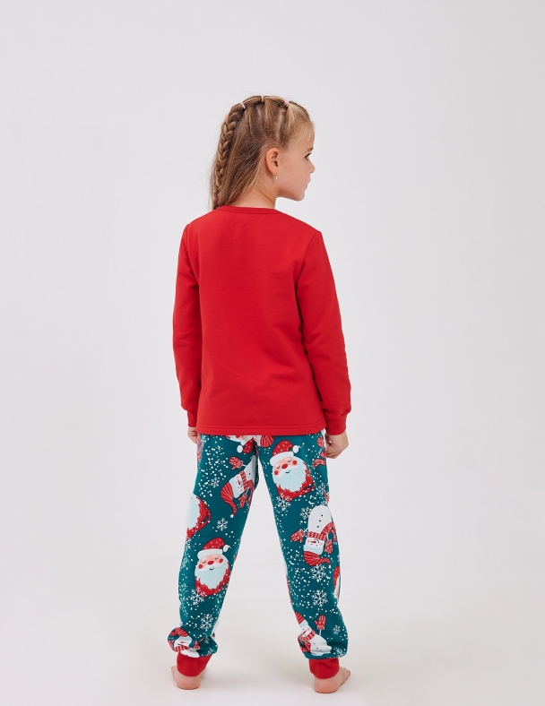 Пижама унисекс SMIL 104548-1 Красный 1 - изображение 4