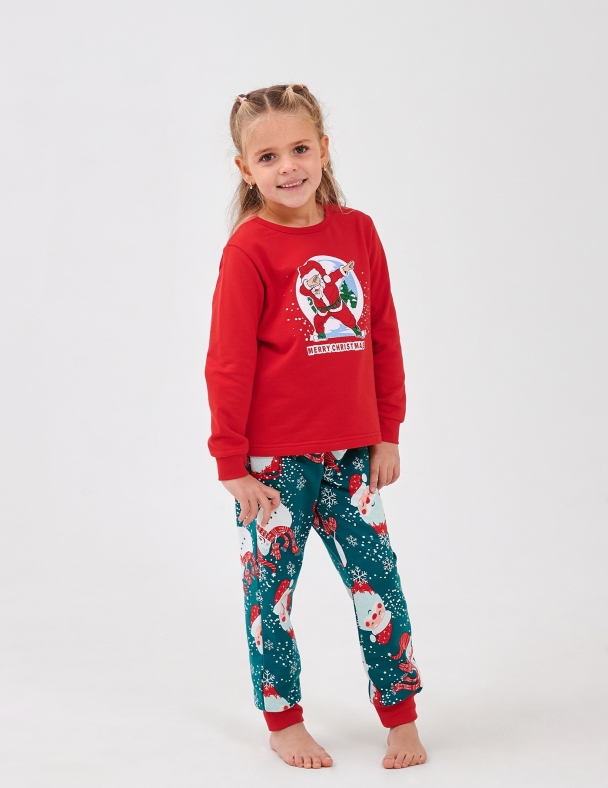 Пижама унисекс SMIL 104548-1 Красный 1 - изображение 3