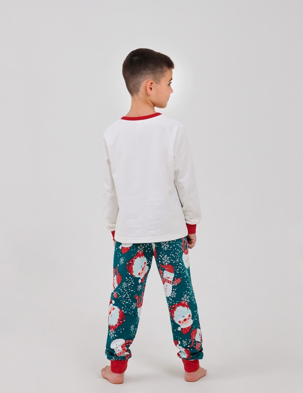 Пижама унисекс SMIL 104548-1 Молочный 2 - изображение 4