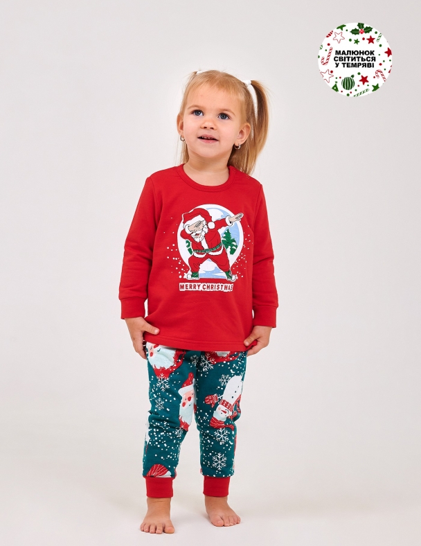 Пижама унисекс SMIL 104547-1 Красный 1 - изображение 1