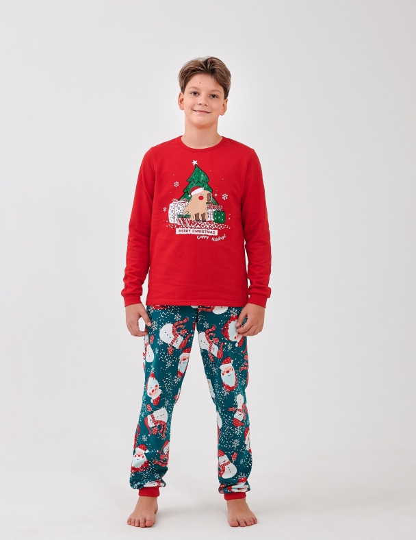 Пижама унисекс SMIL 104874-1 Красный 3 - изображение 3
