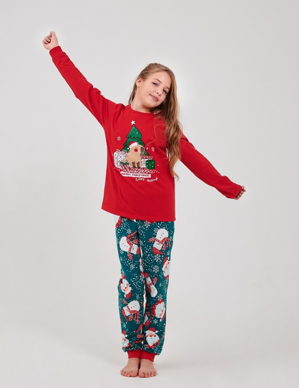 Пижама унисекс SMIL 104874-1 Красный 3 - изображение 4