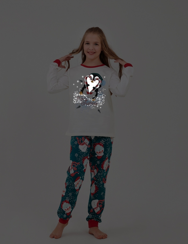 Пижама унисекс SMIL 104874-1 Молочный 1 - изображение 2