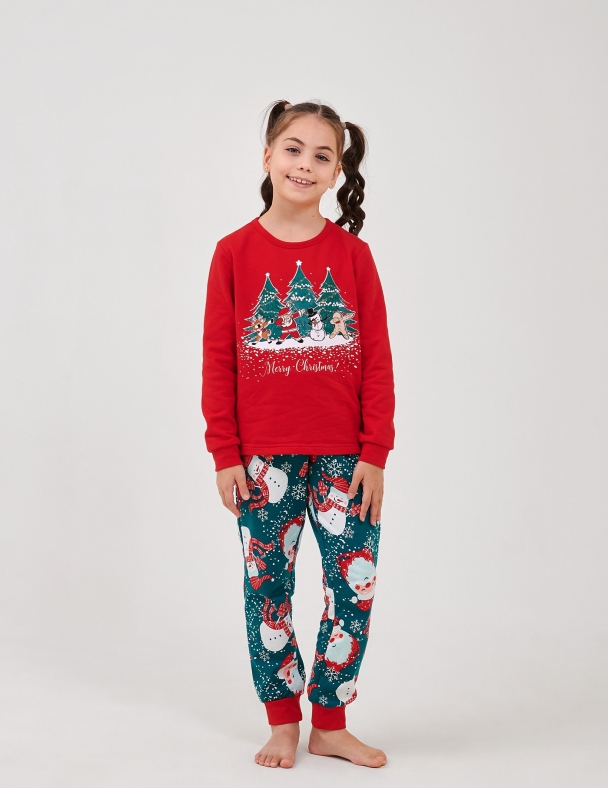 Пижама унисекс SMIL 104764-1 Красный 1 - изображение 2