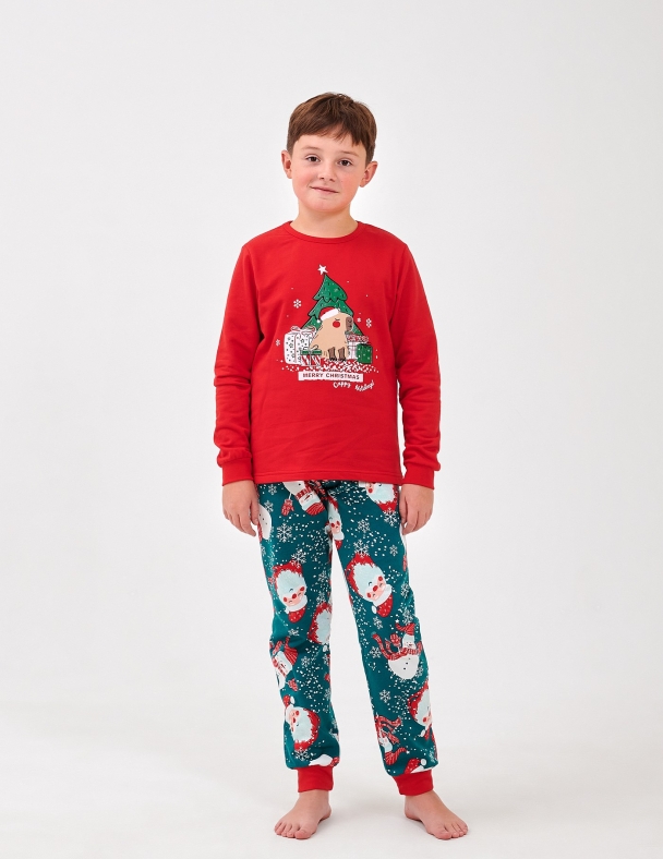 Пижама унисекс SMIL 104764-1 Красный 3 - изображение 2