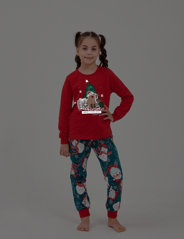 Пижама унисекс SMIL 104764-1 Красный 3 - изображение 3