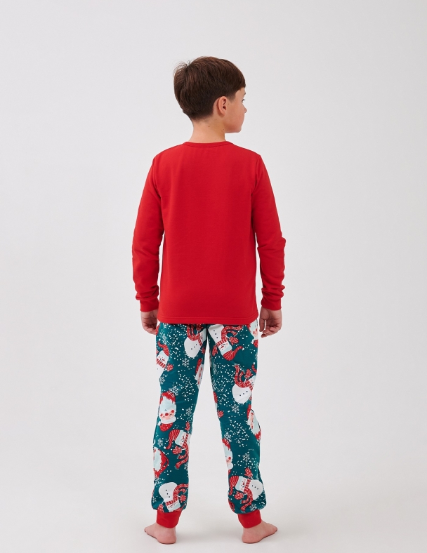 Пижама унисекс SMIL 104764-1 Красный 3 - изображение 5