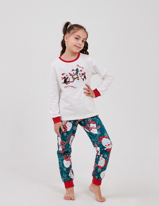 Пижама унисекс SMIL 104764-1 Молочный 2 - изображение 2