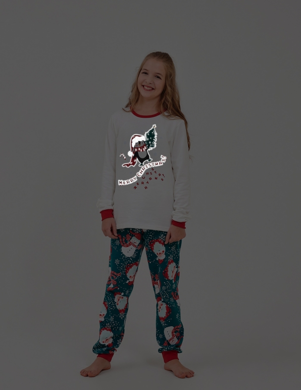 Пижама унисекс SMIL 104874-1-2s Молочный 2 - изображение 2