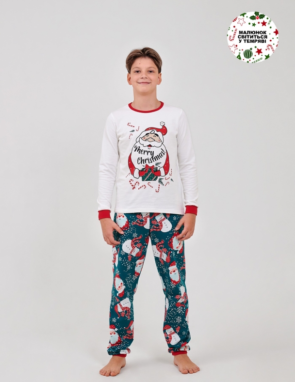 Пижама унисекс SMIL 104874-1-2s Молочный 3 - изображение 1