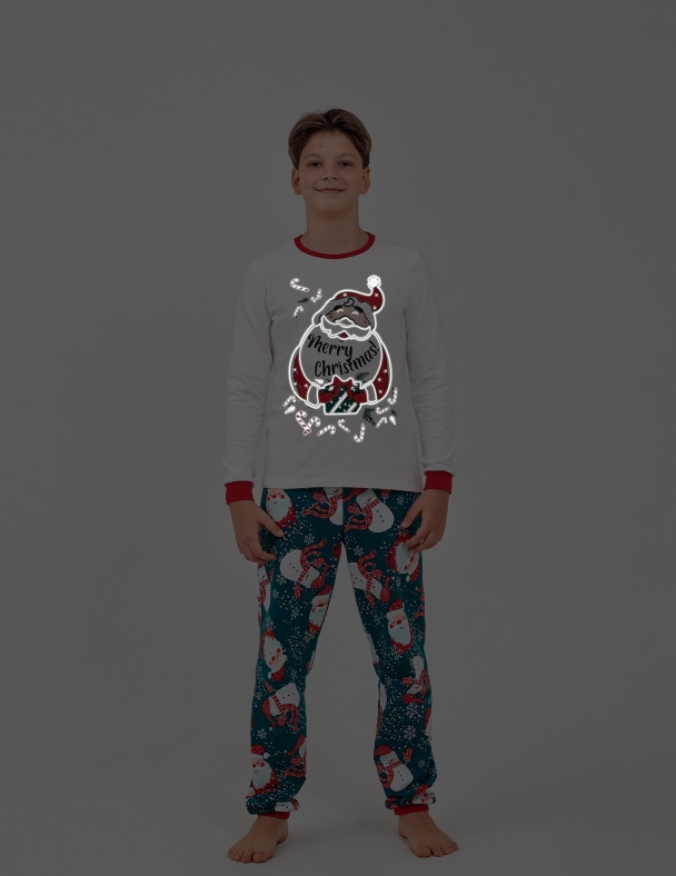 Пижама унисекс SMIL 104874-1-2s Молочный 3 - изображение 2