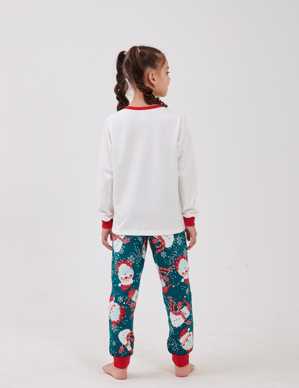 Пижама унисекс SMIL 104764-1-2s Молочный 2 - изображение 5