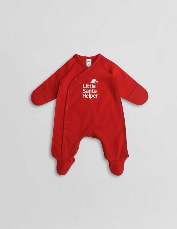 Дитячий комбінезон Розміри від 56 см до 62 см Premium Футер 90% Сotton Теплий та Зручний унісекс SMIL 108738-1 Червоний - изображение 1