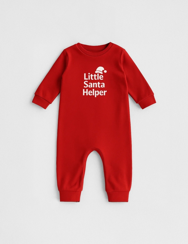 Дитячий комбінезон Розміри від 80 см до 86 см Premium Футер 90% Сotton Теплий та Зручний унісекс SMIL 108740-1 Червоний - изображение 1