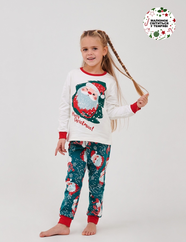 Пижама унисекс SMIL 104547-2s Молочный 3 - изображение 1