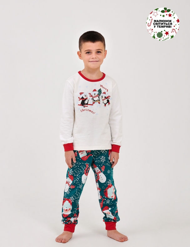 Пижама унисекс SMIL 104548-2s Молочный 2 - изображение 1