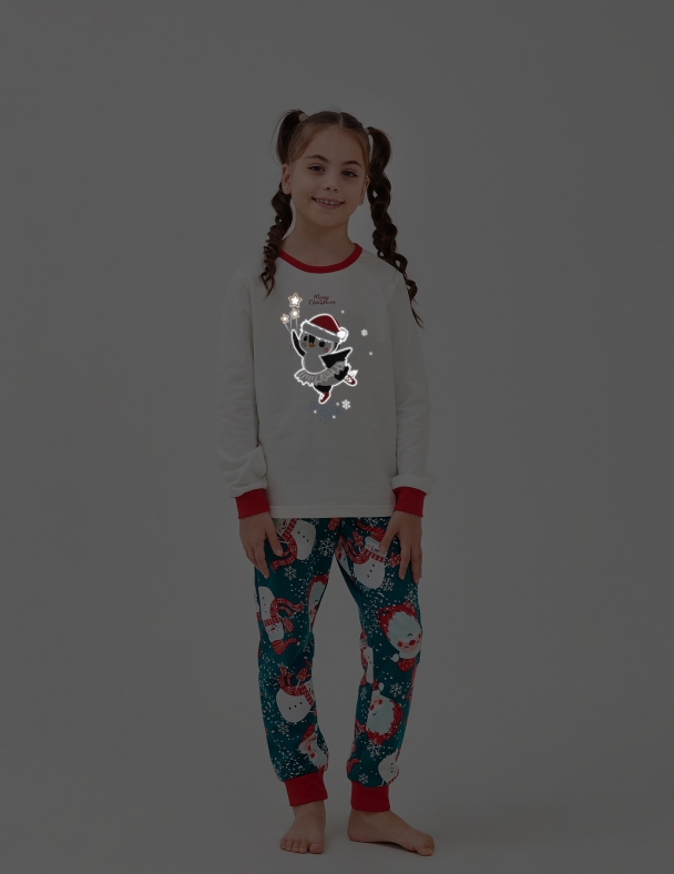 Пижама унисекс SMIL 104764-2s Молочный 1 - изображение 2