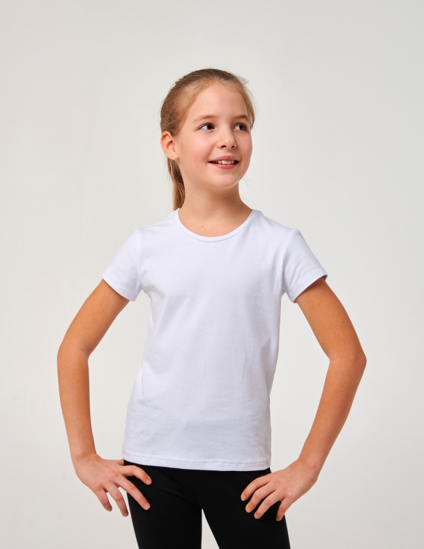 Футболка для дівчинки SMIL 110840-2s Білий - изображение 1