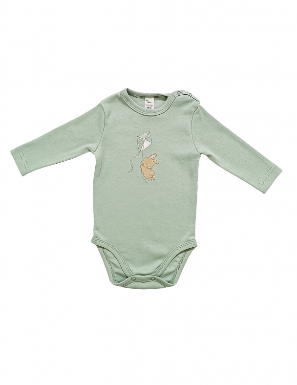 Боді унісекс SMIL 102787-1 Світла оливка - изображение 1