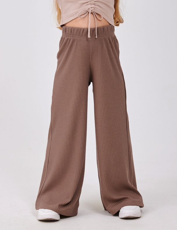 Брюки для дівчинки SMIL 115701-1 Мокко - изображение 1