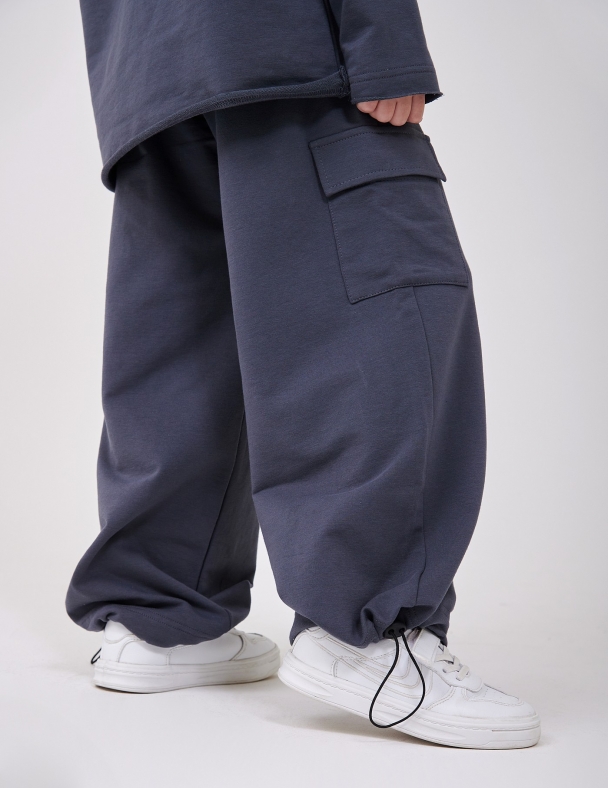 Комплект для хлопчика (худi +штани) для хлопчика SMIL 117528-1 Темно-сірий - изображение 3