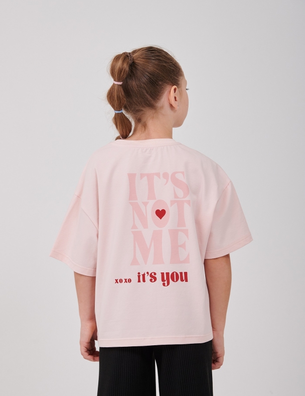 Футболка для дівчинки SMIL 110865-1 Нiжно-рожевий - изображение 3