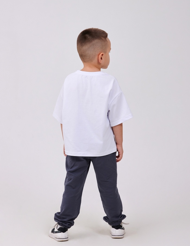 Футболка для хлопчика SMIL 110869-1-2s Білий - изображение 2