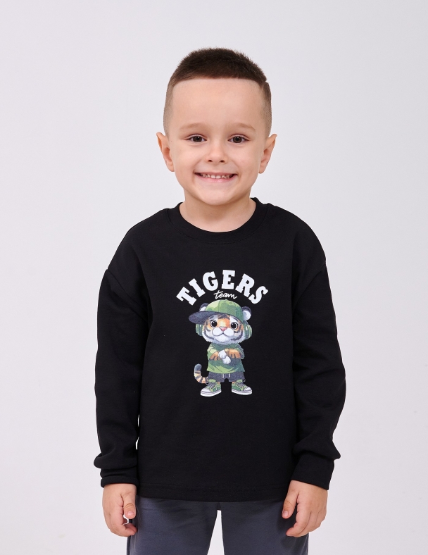 Худи для мальчика SMIL 116750-1-2s Черный - изображение 1