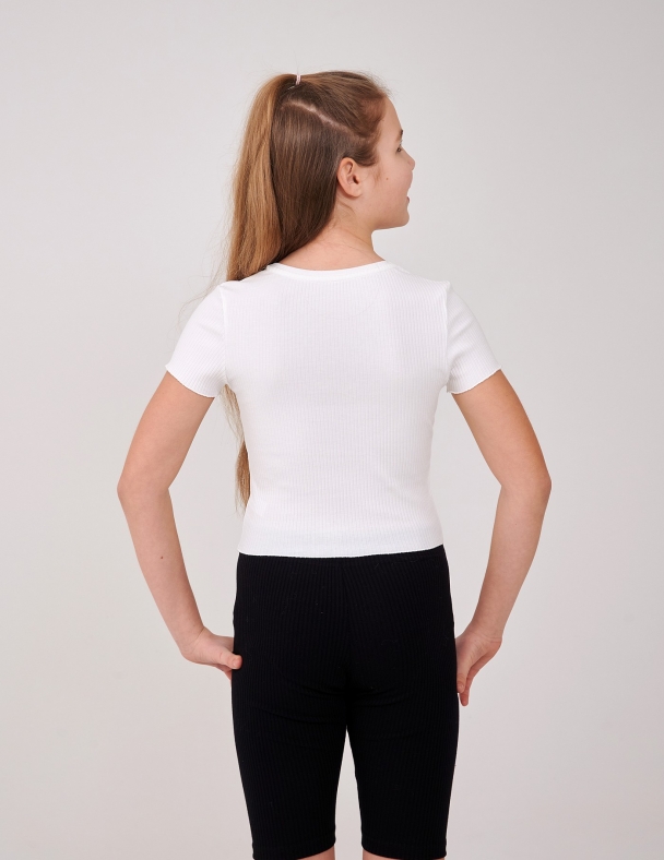 Велосипедки для девочки SMIL 112466-1 Черный - изображение 3