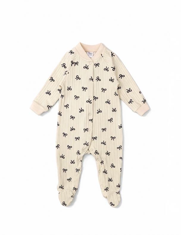 Комбінезон для дівчинки SMIL 108754 Бежевий - изображение 1