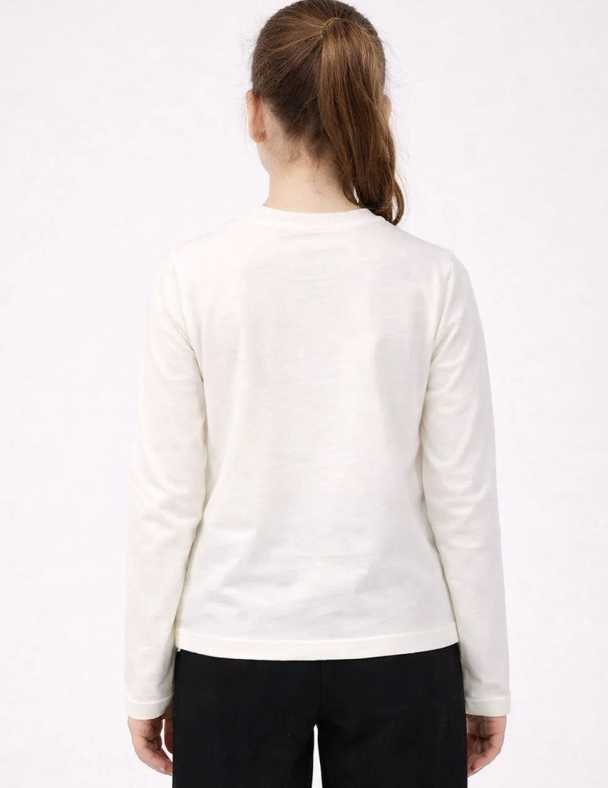 Лонгслів для дівчинки SMIL 114225 Молочний - изображение 2