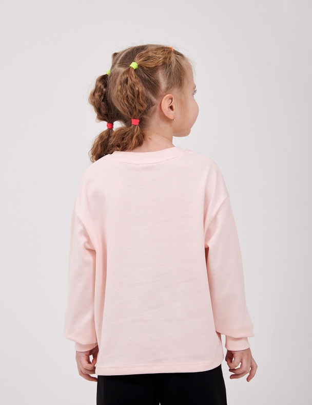 Худi для дівчинки SMIL 116754-1 Блідо-рожевий - изображение 2