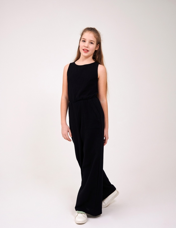 Комбінезон для дівчинки SMIL 108730-1 Чорний - изображение 3