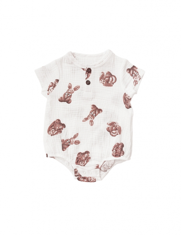 Пеcoчник для мальчика SMIL 111305-1 Рисунок Зайцы - изображение 1