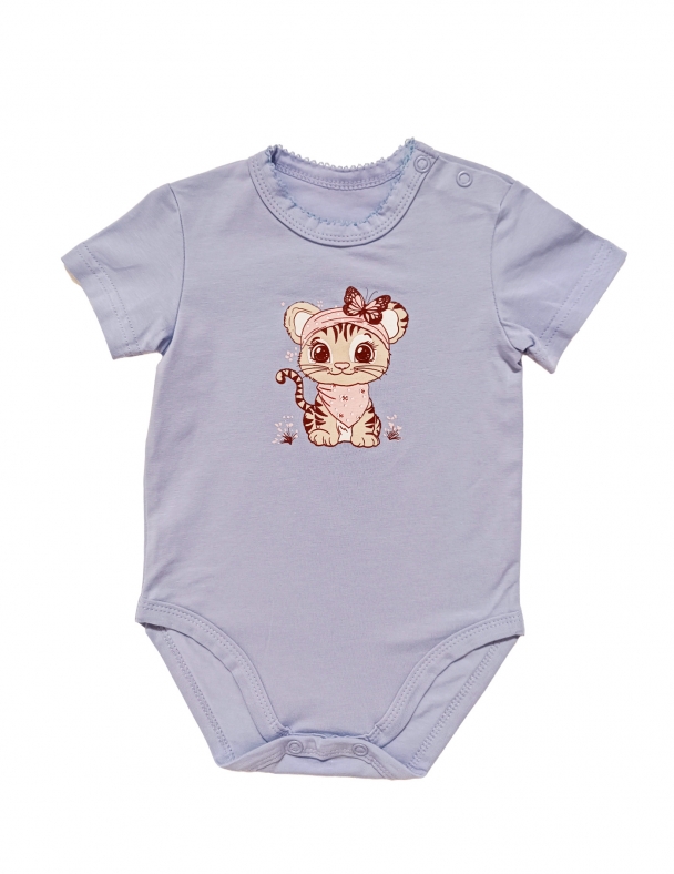 Боді-футболка для девочки SMIL 121083-1 Лаванда - изображение 1