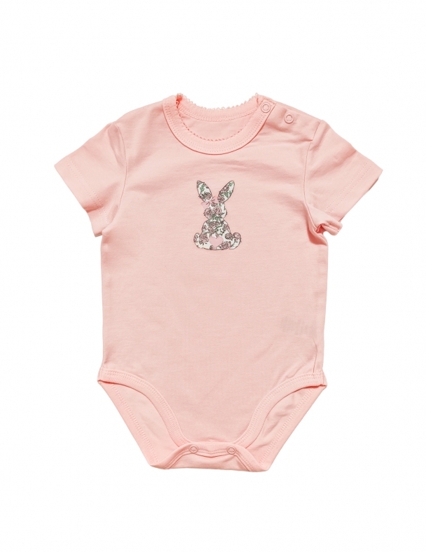 Боді-футболка для девочки SMIL 121083-1 Нежно-розовый - изображение 1