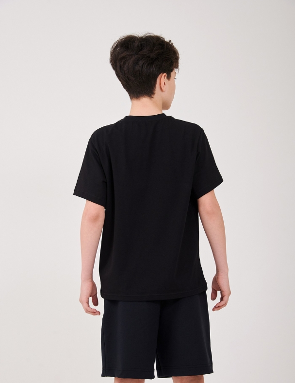Футболка для мальчика SMIL 110945-1 Черный - изображение 2