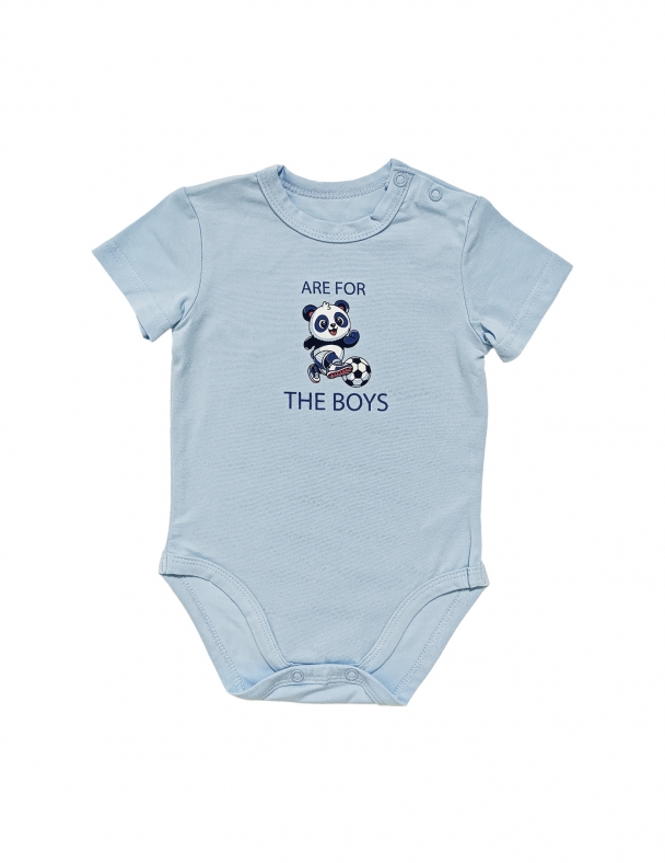 Боді-футболка для мальчика SMIL 121084-1 Голубой - изображение 1