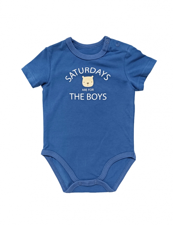 Боді-футболка для мальчика SMIL 121084-1 Синий - изображение 1