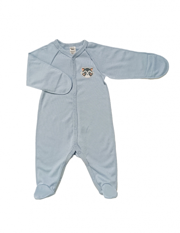 Комбинезон унисекс SMIL 108736-1 Ярко голубой - изображение 1