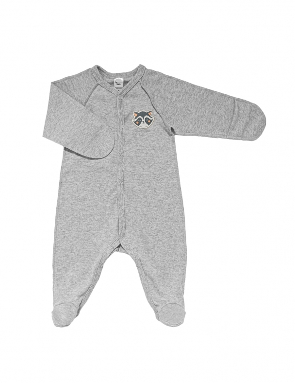 Комбинезон унисекс SMIL 108736-1 Серый меланж - изображение 1