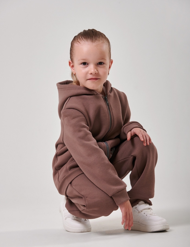 Комплект для дiвчинки (кофта + штанці) для девочки SMIL 117581-1-2s Бежевый - изображение 3